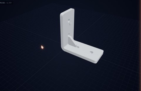 L字ブラケット作成ツールの画面